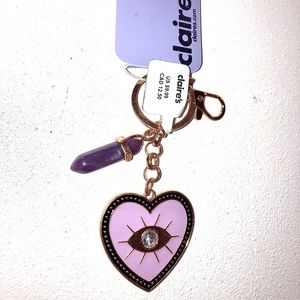NWT keychain Claire’s